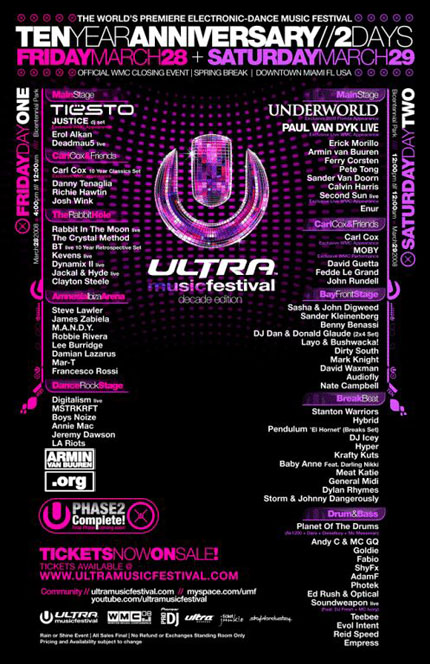 Ultra Music Festival, Miami, USA